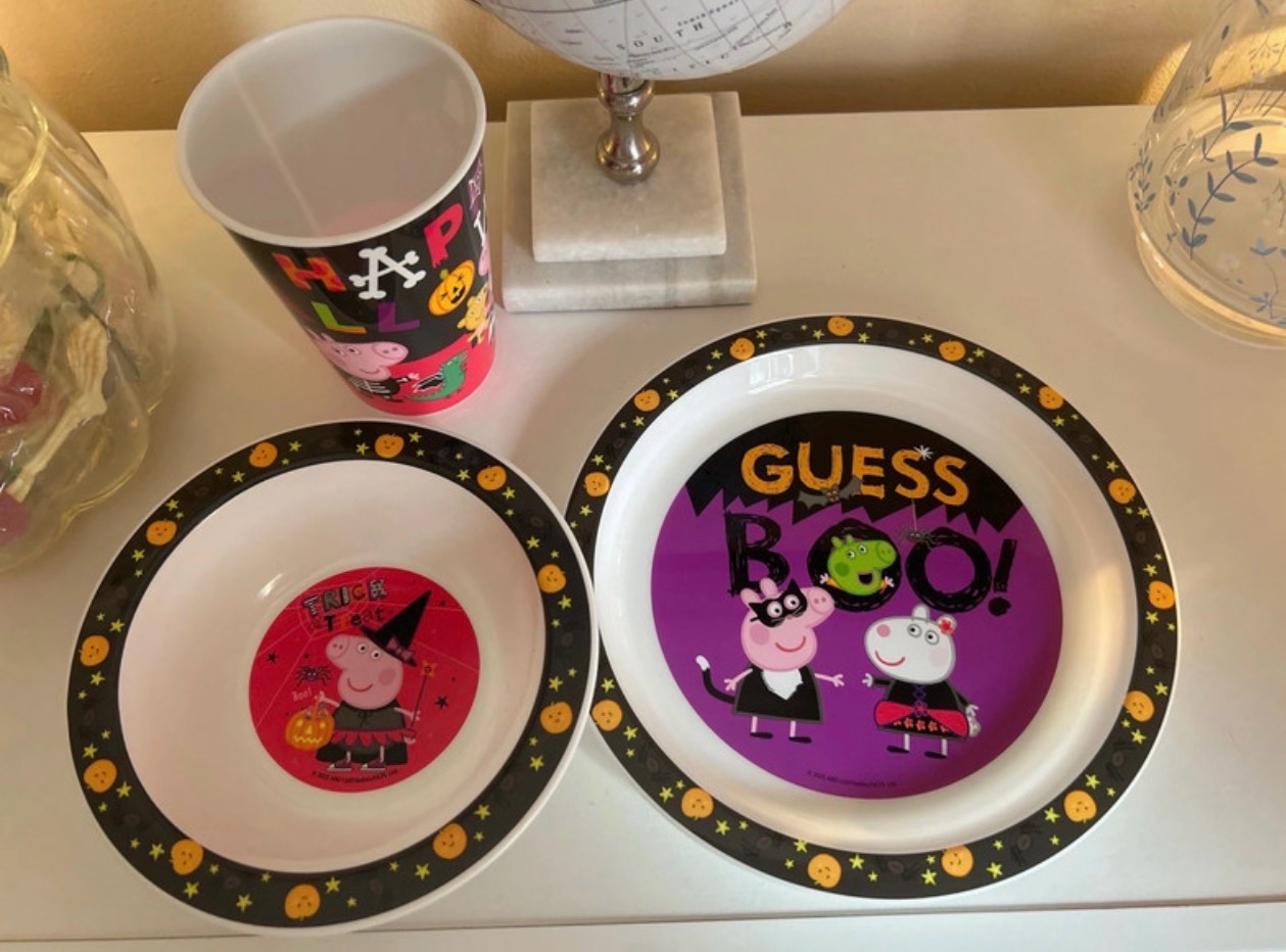 Pepper pig Halloween set