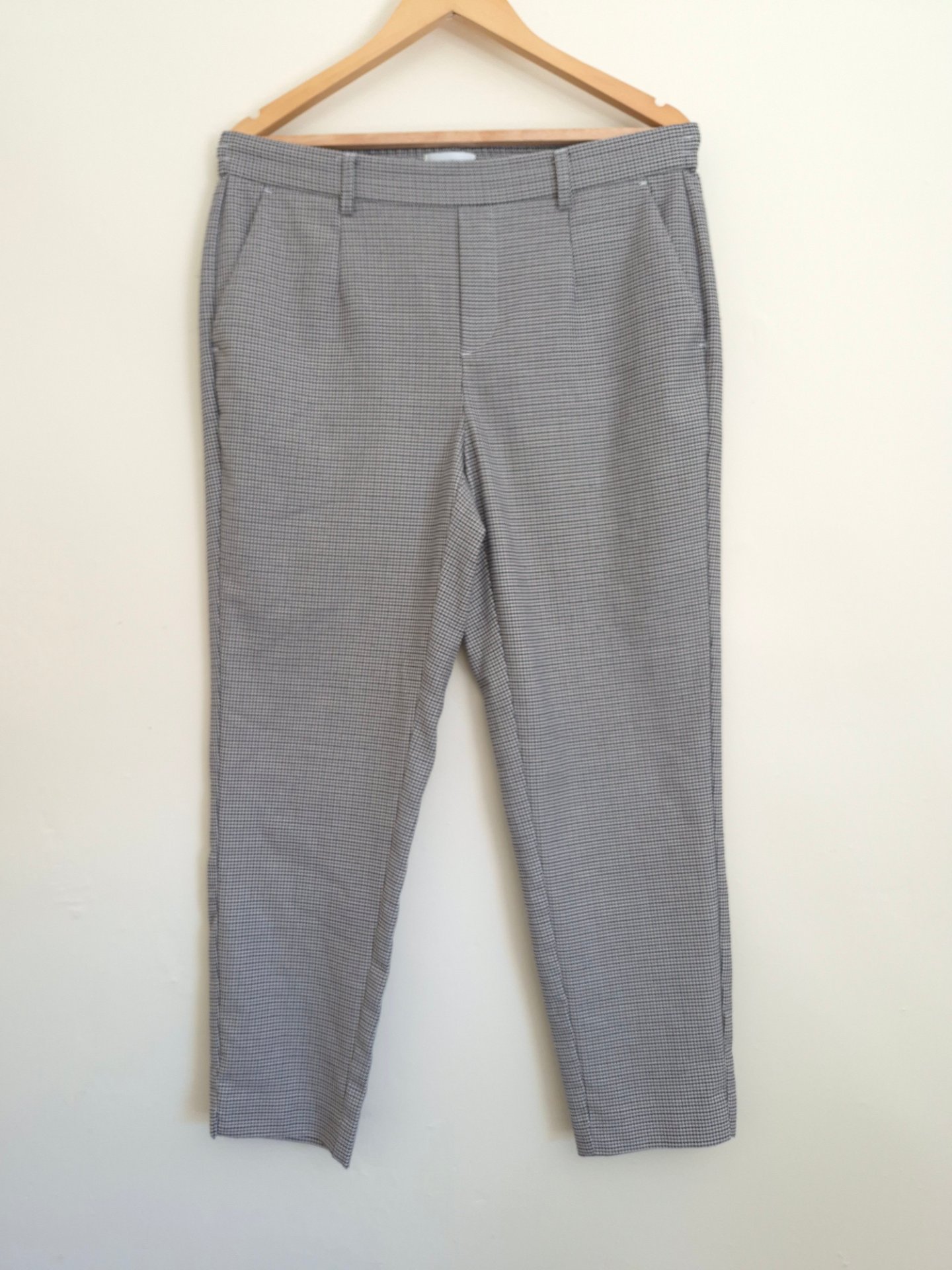Object Houndstooth Slim Trousers Size 14 / EU 42 Smart Casual