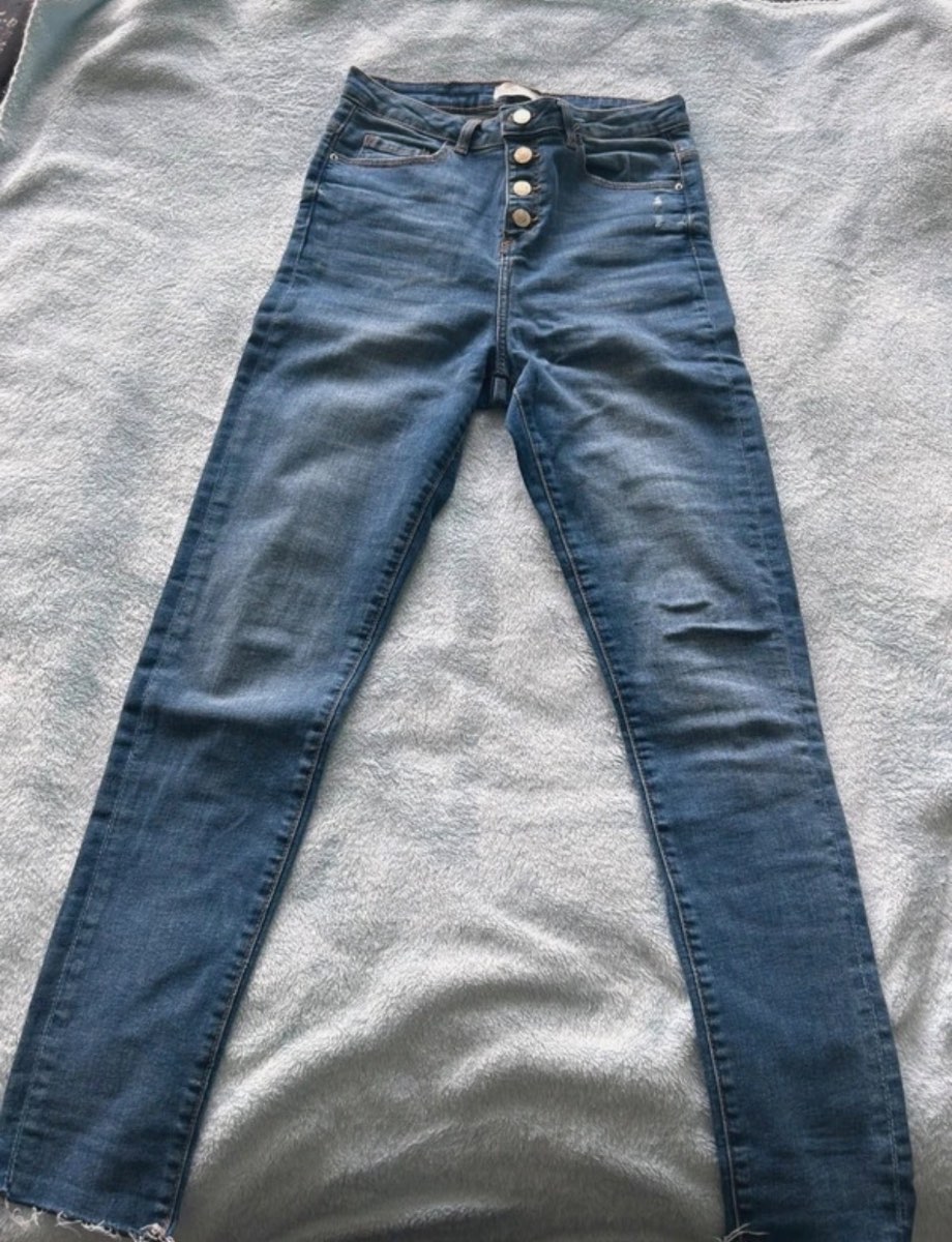 Ladies MNG blue skinny jeans