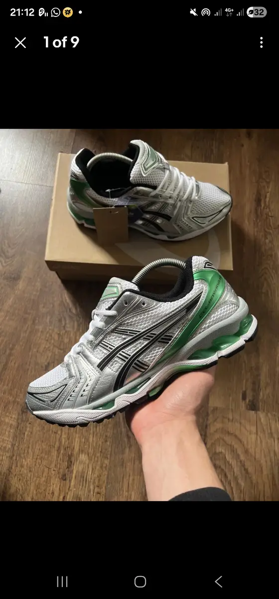 Asics trainers size 9 uk