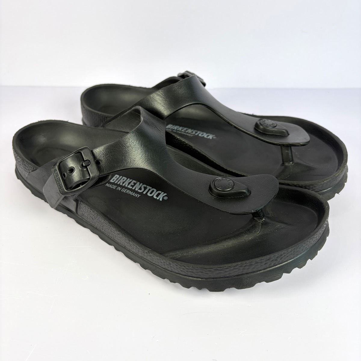 Birkenstock Gizeh EVA Women's Size Uk 5 Waterproof Slip On Slide Sandals Black