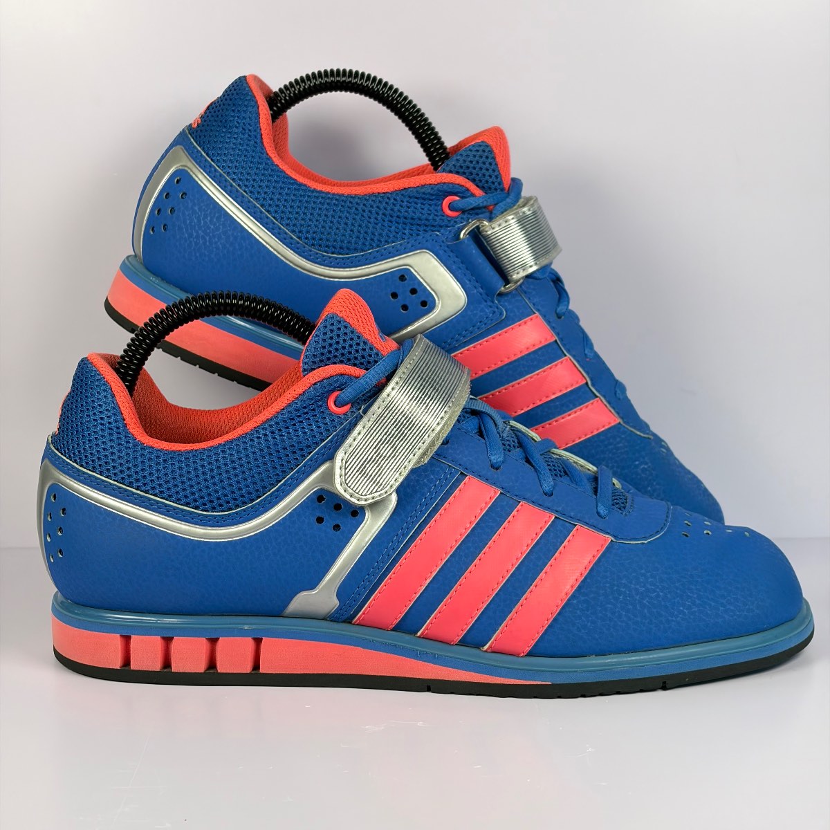Adidas Powerlift 2.0 Womens Size Uk 7 Weightlifting Shoes Powerlifting Blue