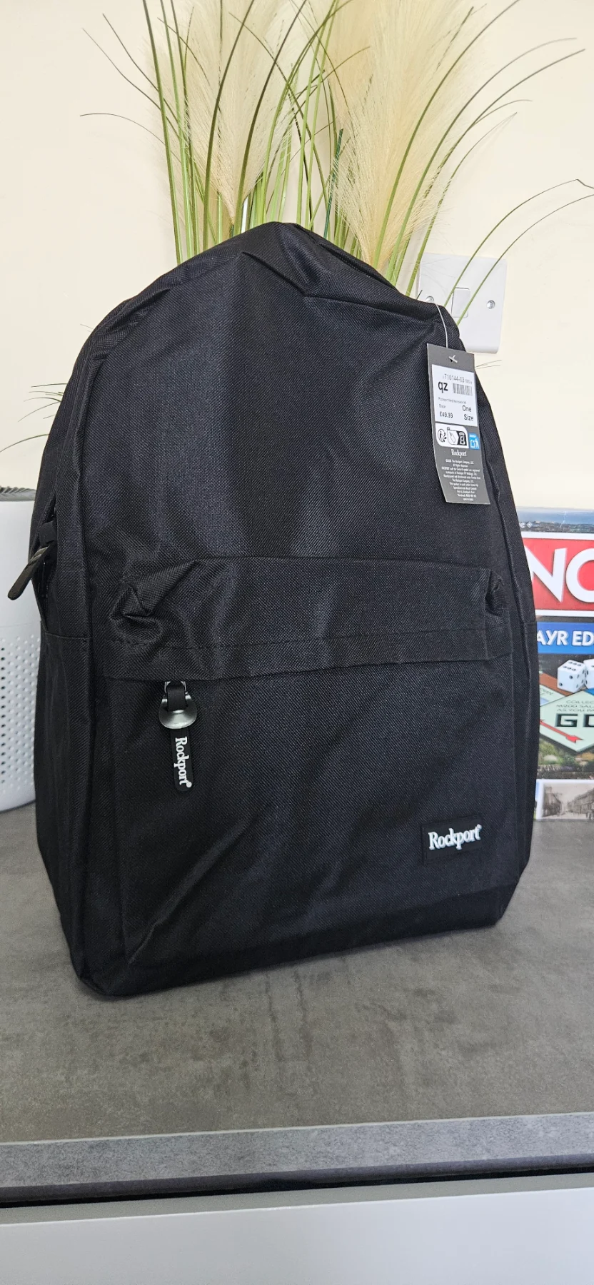 Rockport Backpack Adults Black