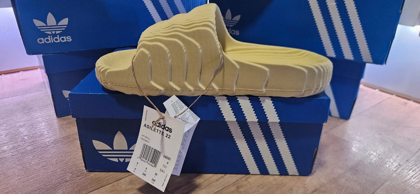 Women's Adidas Originals Pool Sliders UK6