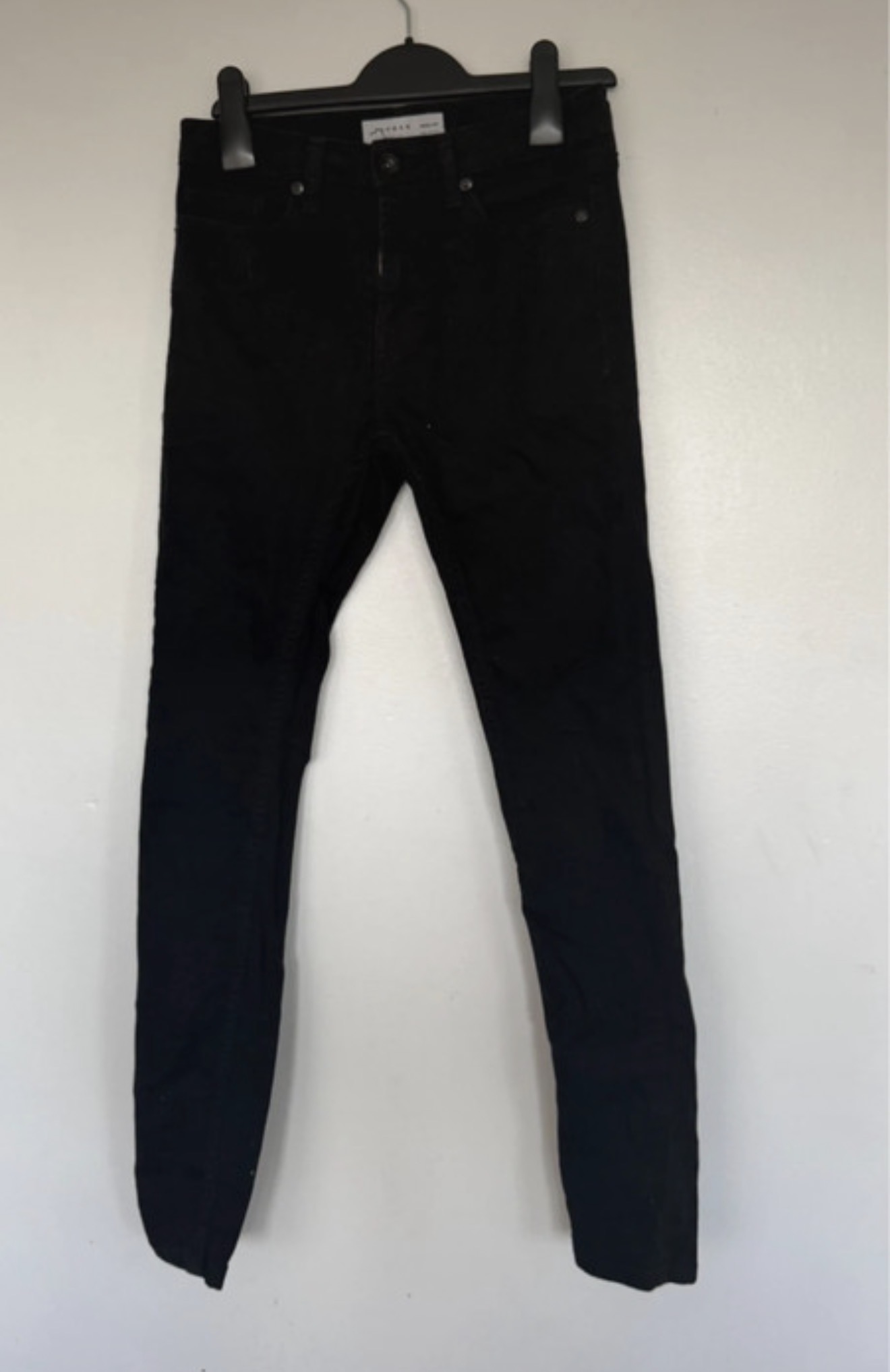 Topman Black Skinny Jeans W28 L30 Slim Fit Mens Denim