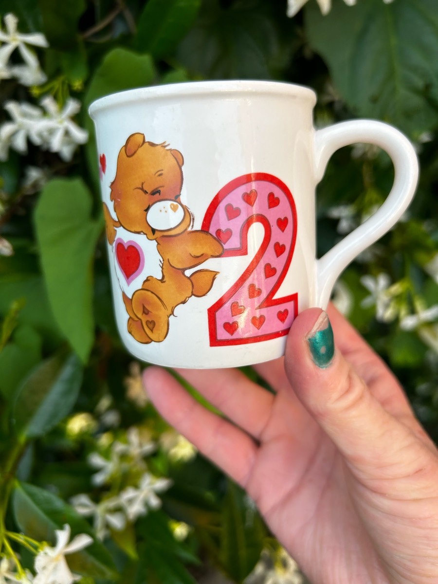 Care bears mug age 2 mini birthday mug