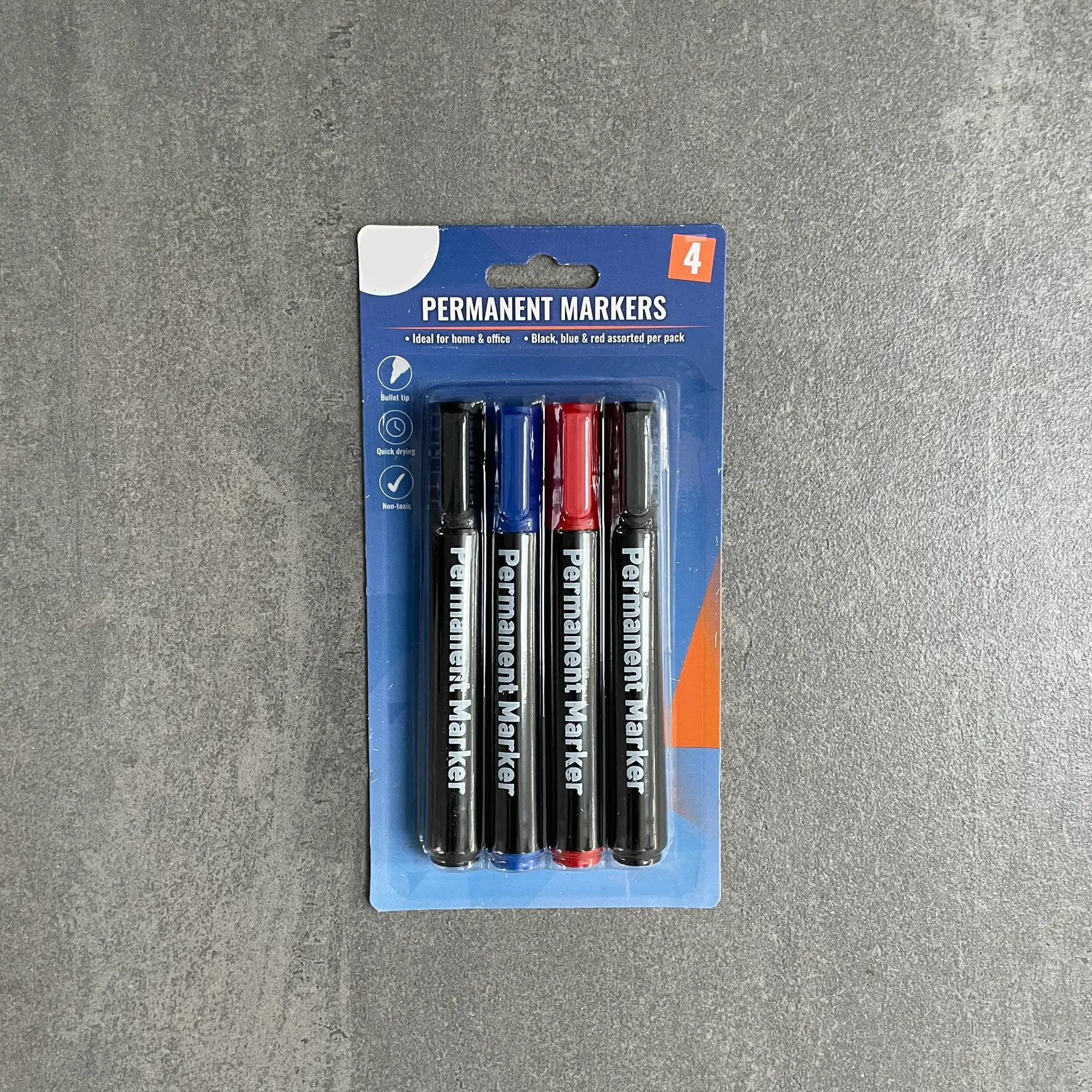 Red Blue Black Marker Pens Markers