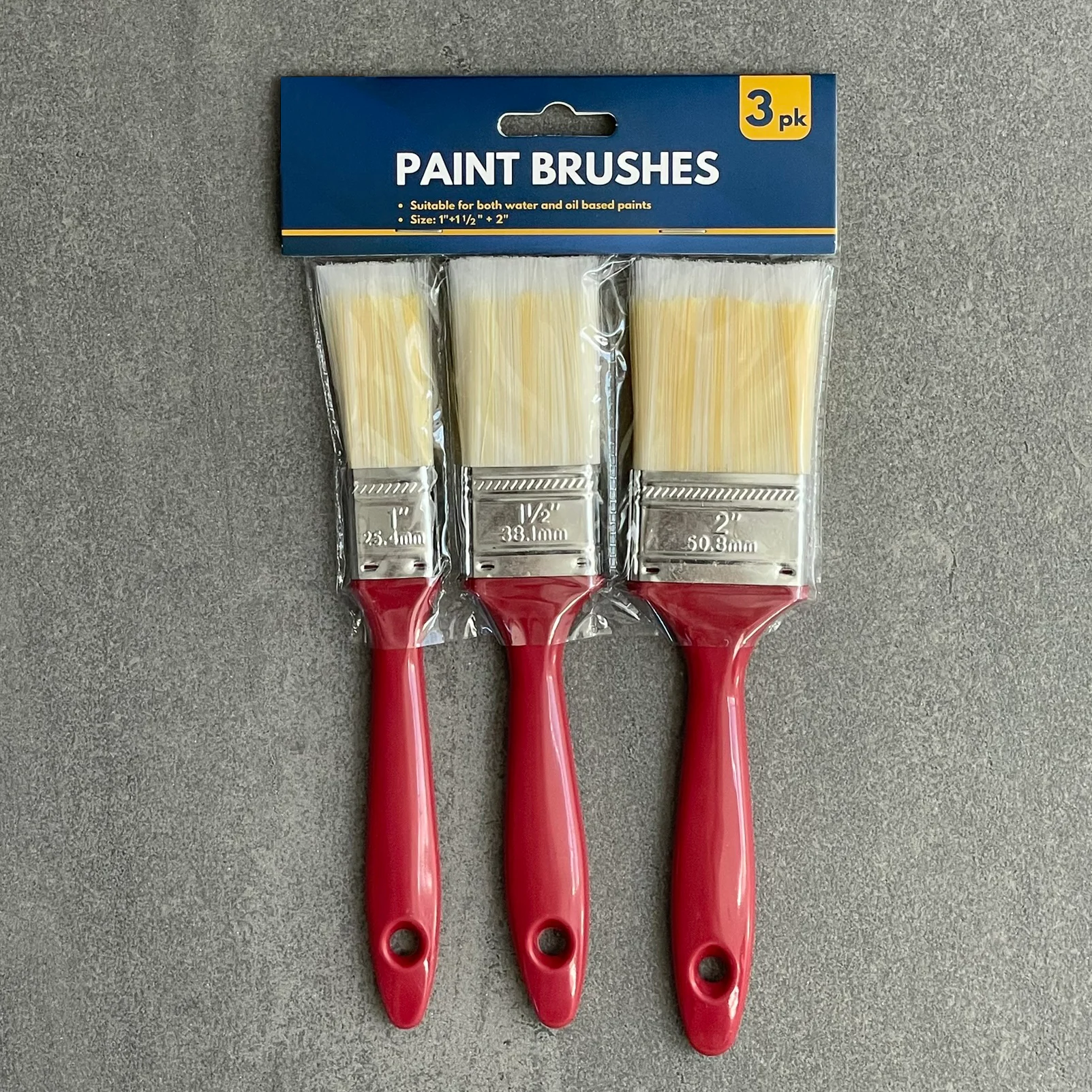 Pack of 3 Paint Brushes