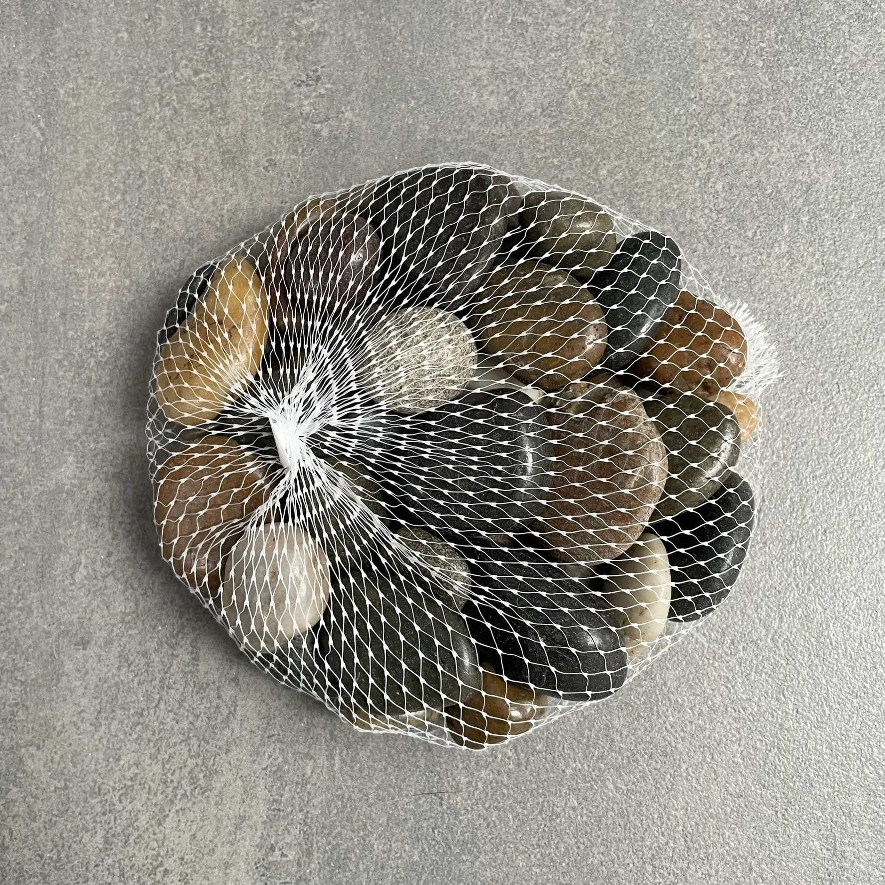 1kg bag of Large Brown Natural stones pebbles river stone