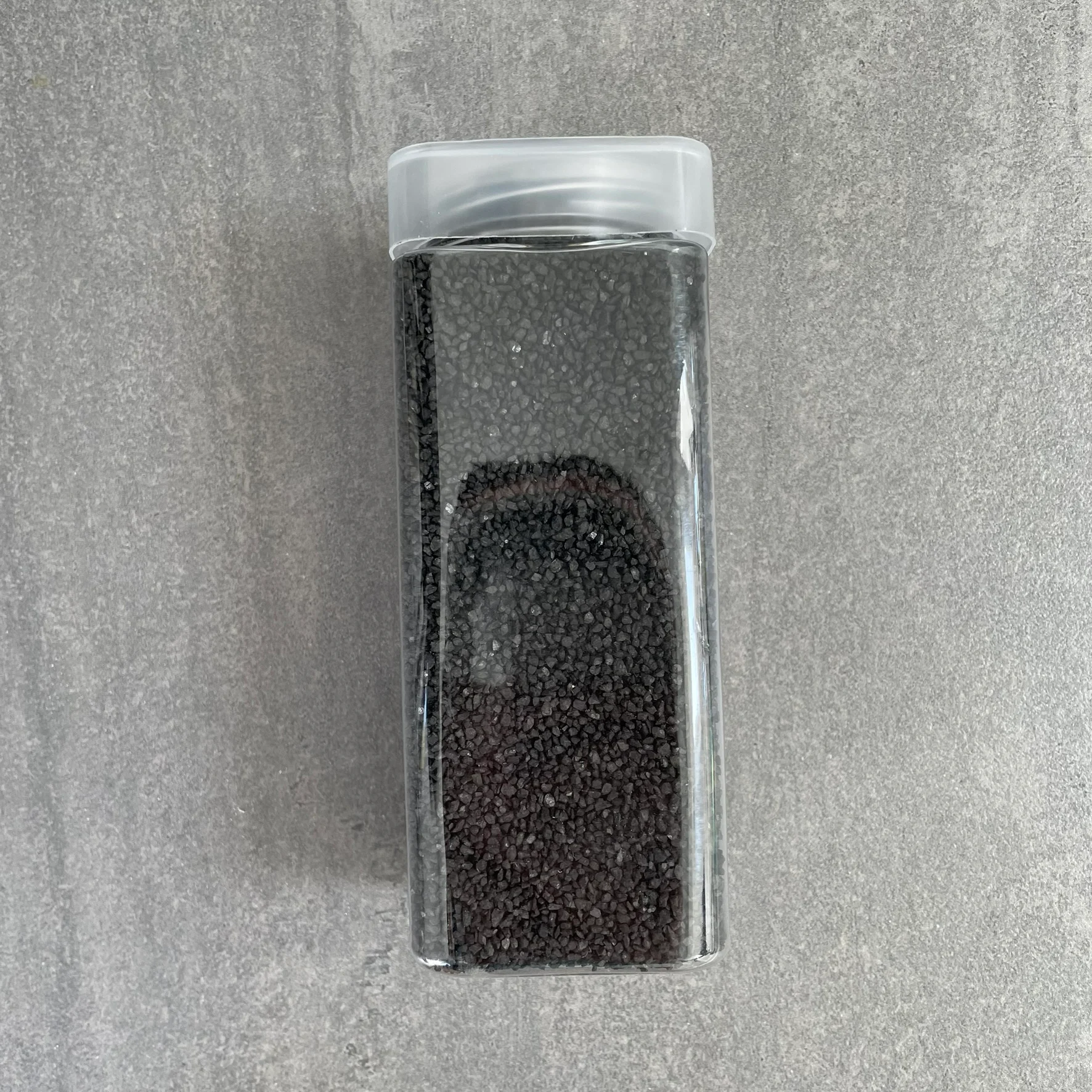 800g Tub of black sand in a jar Vase Filler Fillers