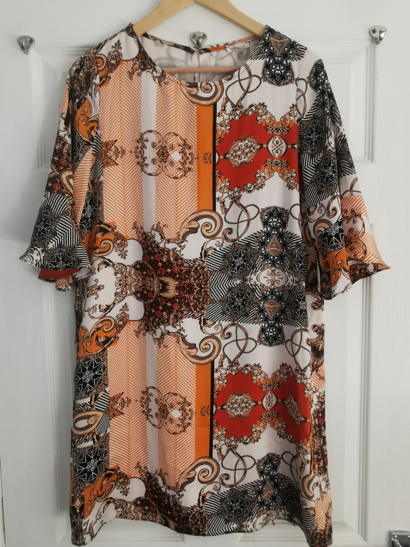 River Island print dress size 12