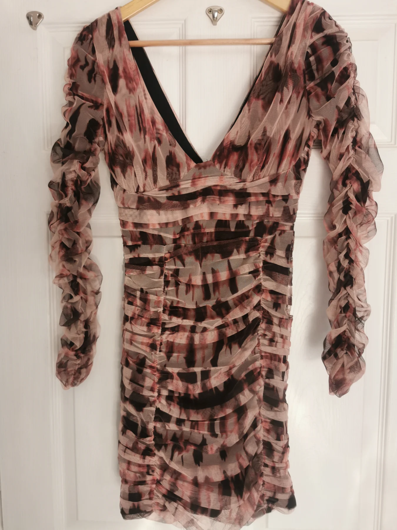 Zara rushed mini dress size small