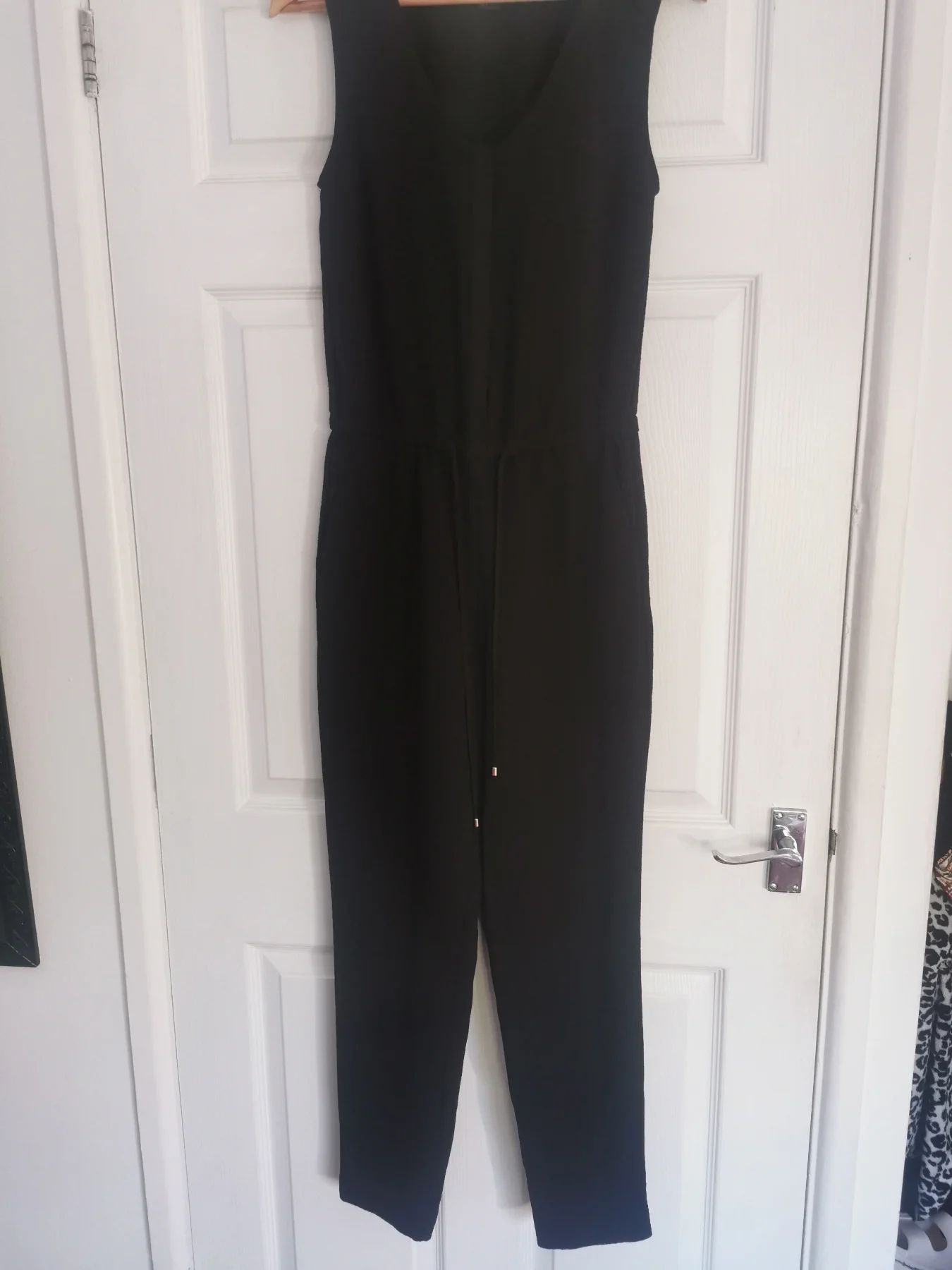 H&M black jumpsuit size EU 34 UK 8/10