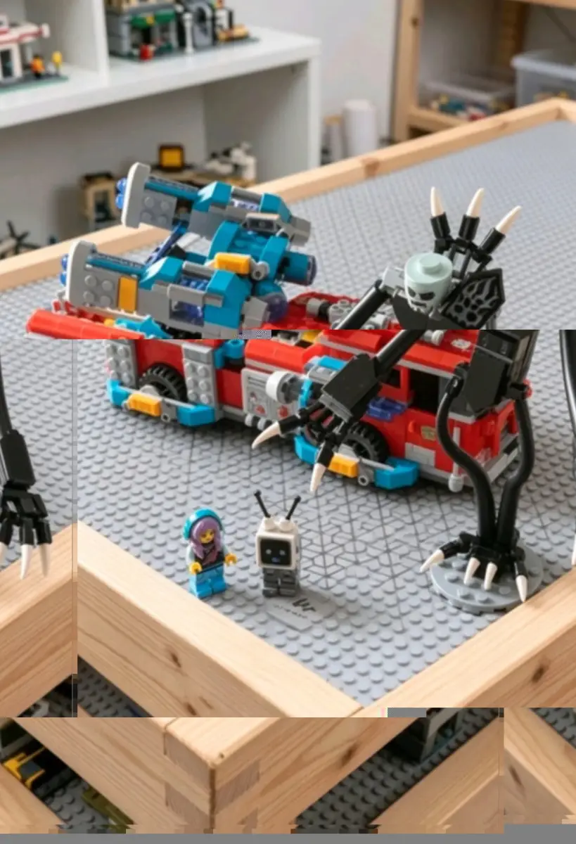 Lego hiden side phantom fire engine 3000 70436