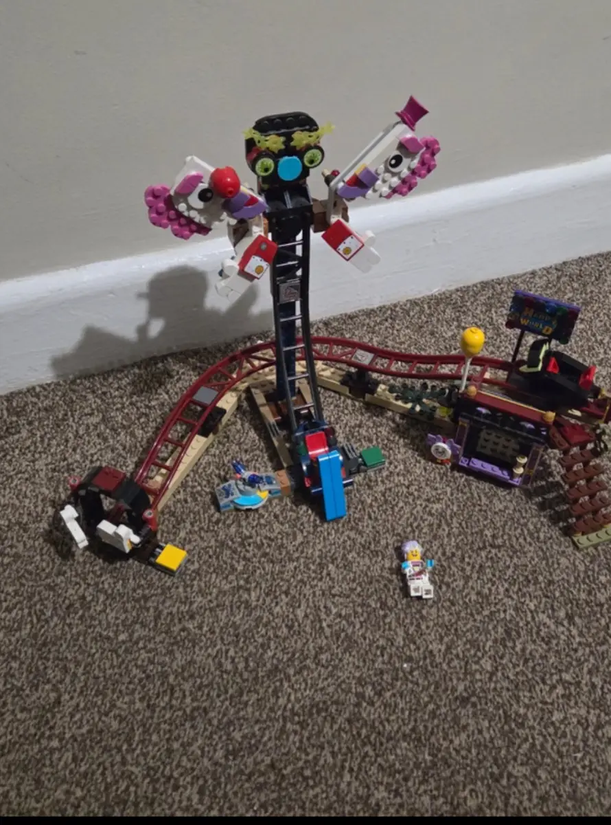 Lego hidden side haunted roller coaster 70432