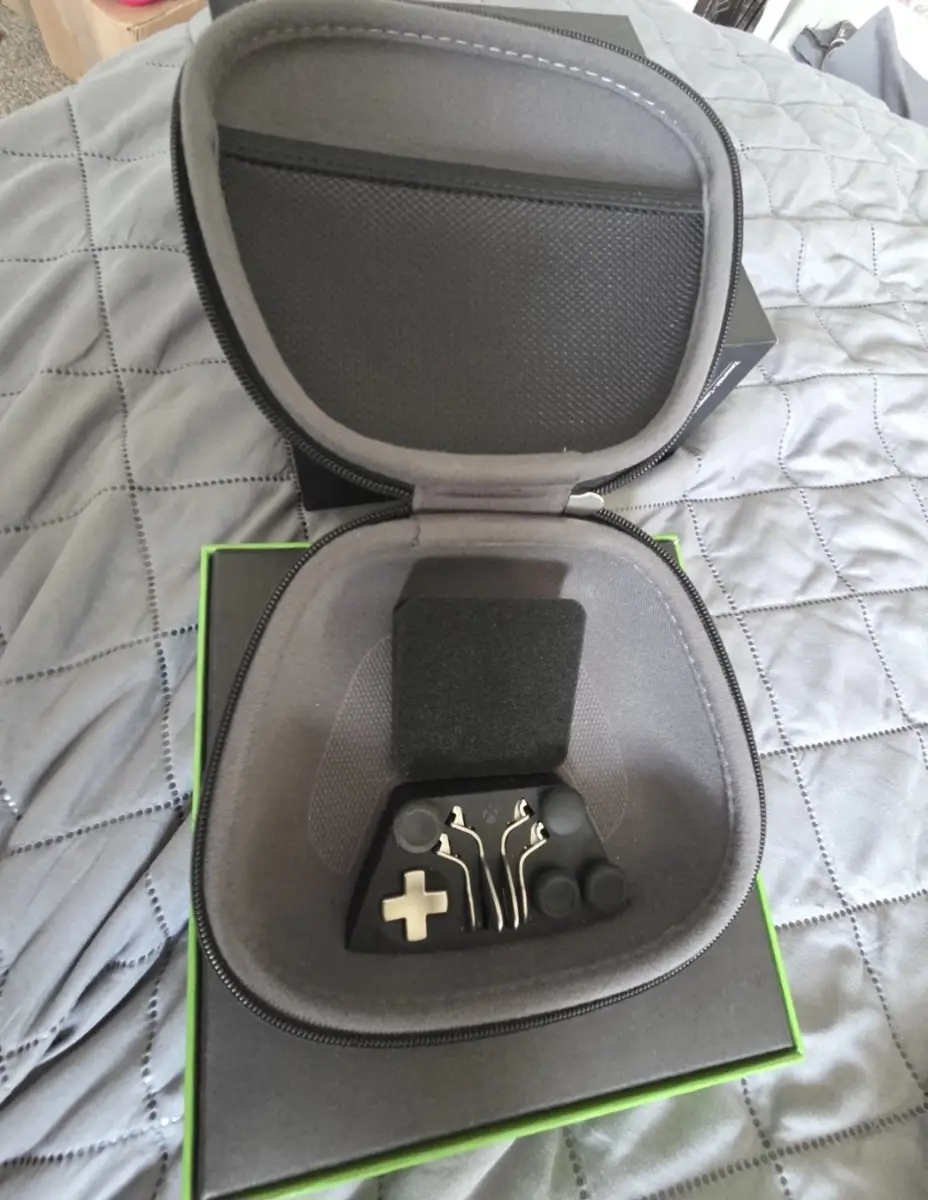 Xbox Elite Series 1 Controller Case + Full Accessory Set & Box — NO CONTROLLER INCLUDED