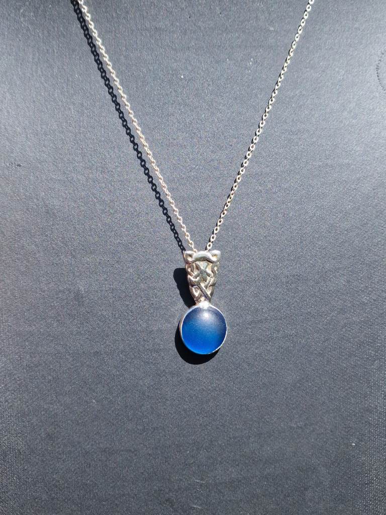 Silver and Seaglass
