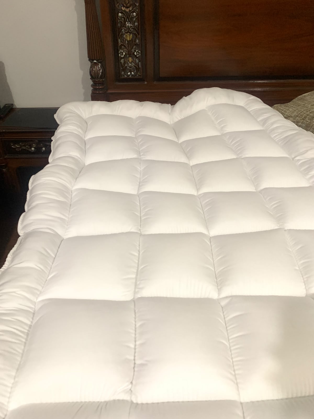 Brand New Luxury Single Size 10Cm Deep Mattress Topper Extra Thick & Fluffy, Unused.