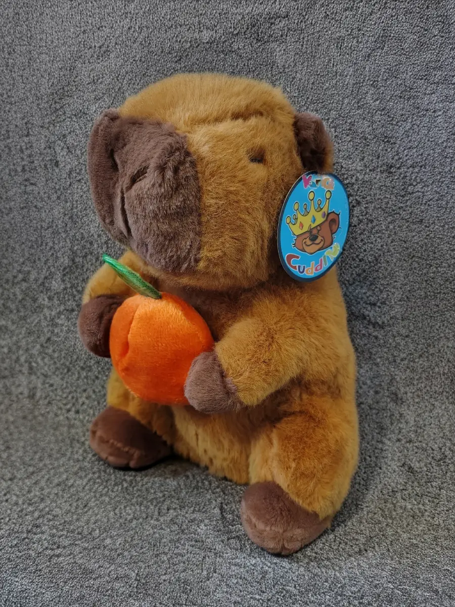 Brand New King Cuddly Cute Capybara Teddy Stuffed Animal with Tag