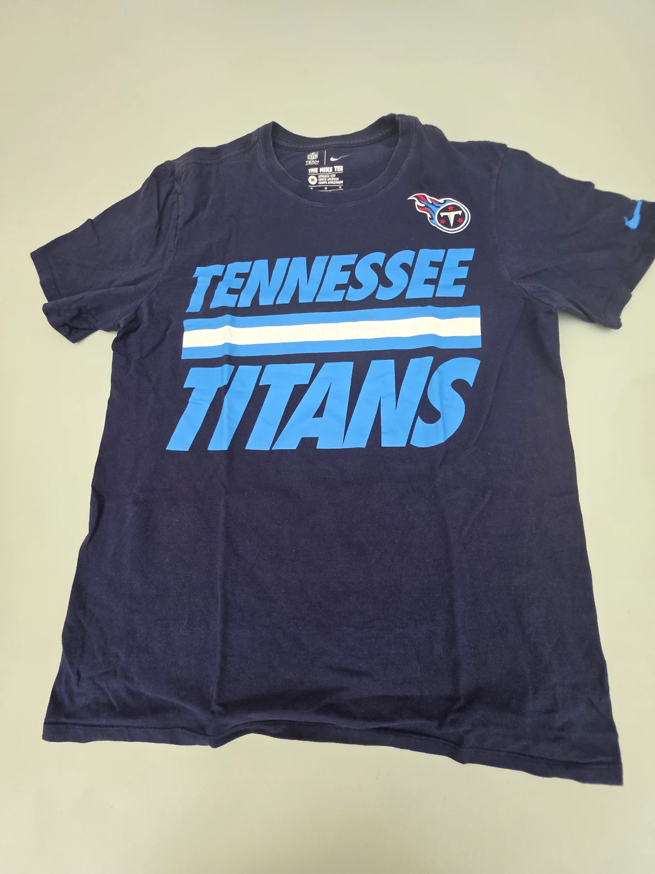 Tennessee Titans Nike Blue T shirt Size M