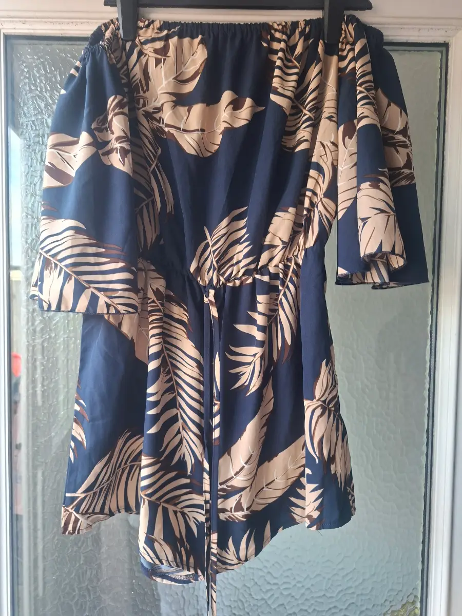 Bardot style playsuit