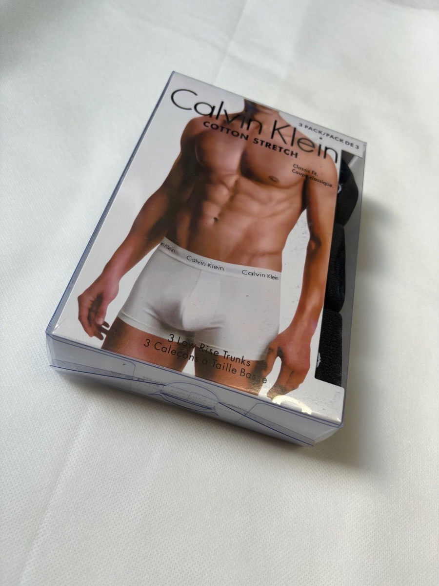 3 Pack Boxers M Black