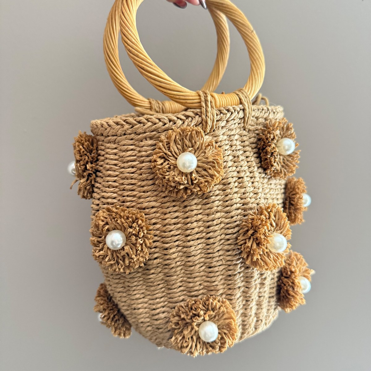 Woven small cute beach /summer handbag