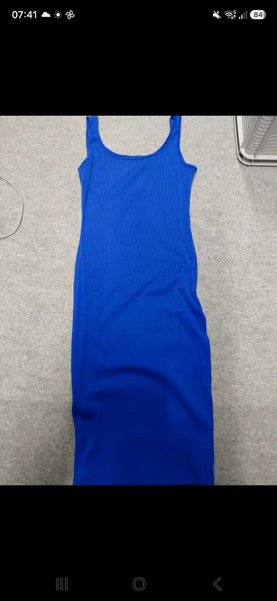 Blue summer dress