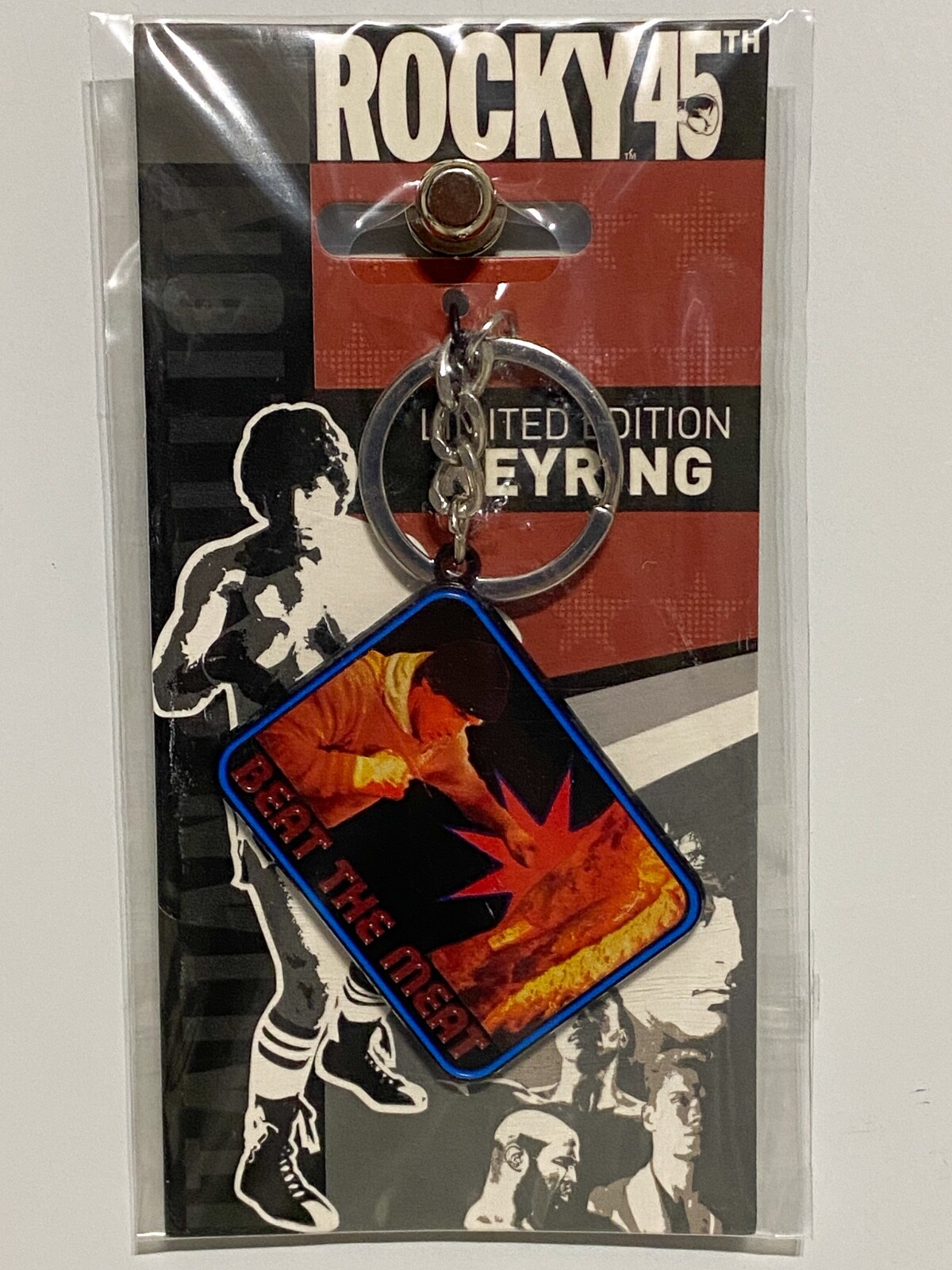 Rocky Beat the Meat 45th Anniversary Keyring Limited Edition Keychain
