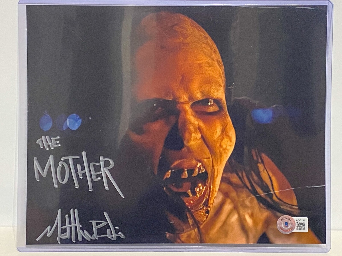 Barbarian Matthew Patrick Davis 10x8" Signed Photo Beckett Auth Bam Box Horror