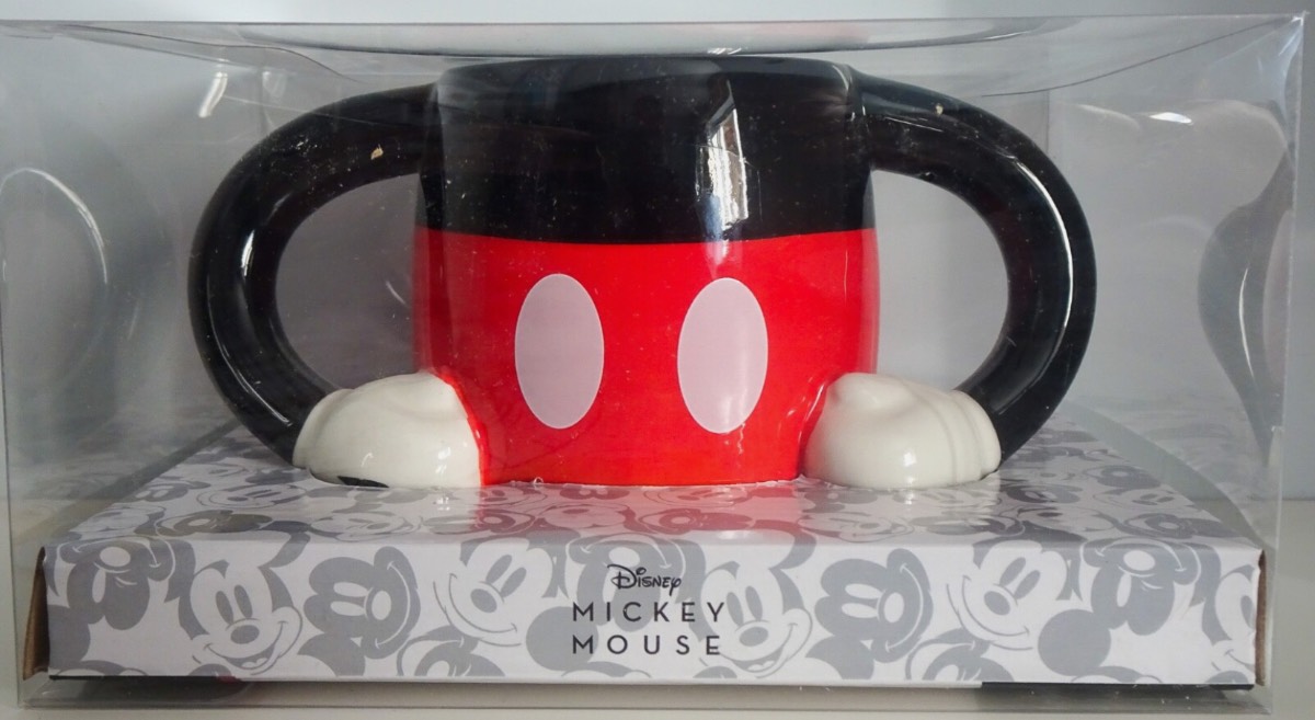 Mickey Mouse Body Stor 3D Ceramic Mug 340ml
