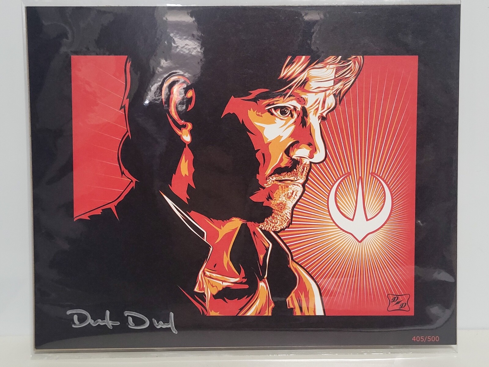 Star Wars Andor 8x10 Art Print Limited Edition of 500 Bam Box Duke Duel