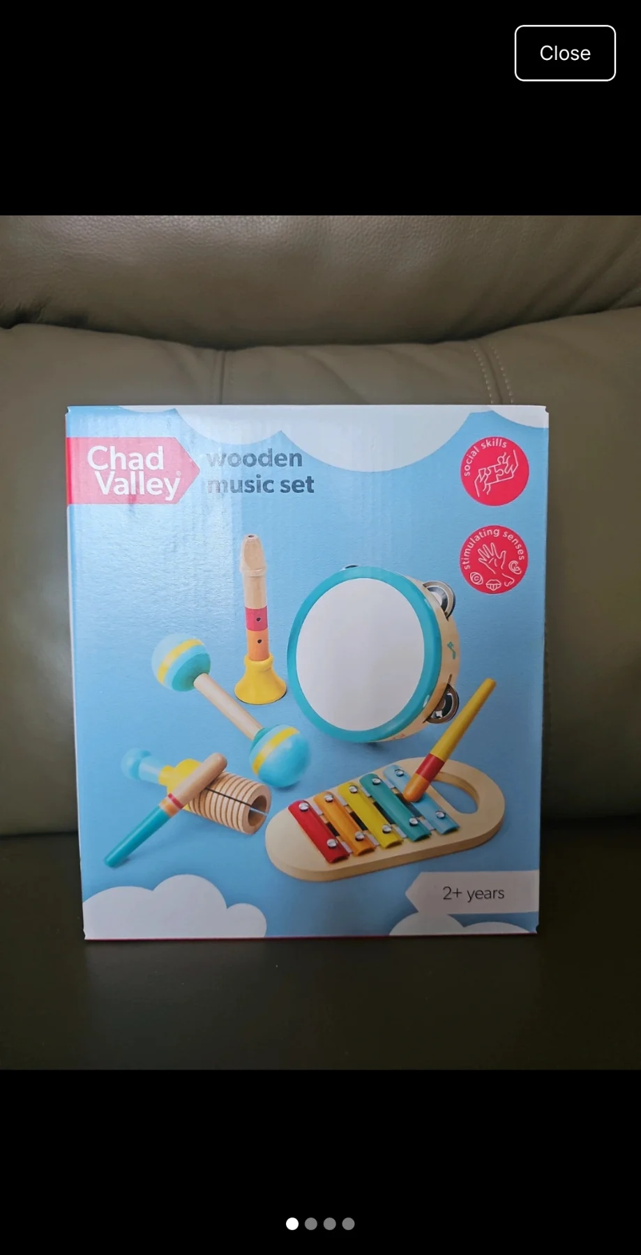 Chad Valley wooden music set