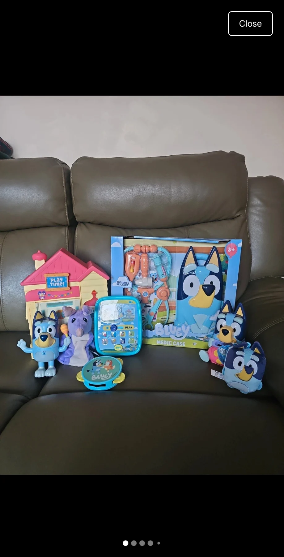 Bluey toy bundle