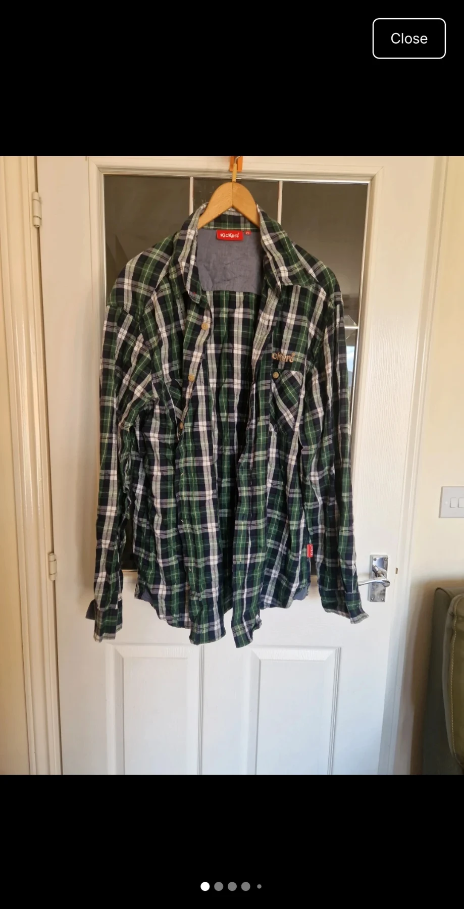 Kickers 90s style shirt, size XXL