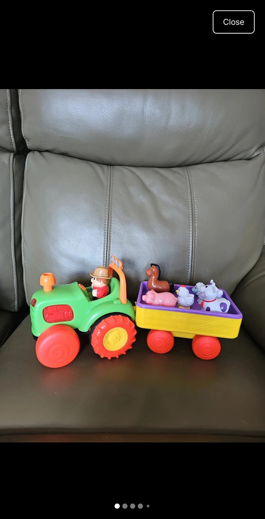 Kiddieland Farm Tractor and trailer