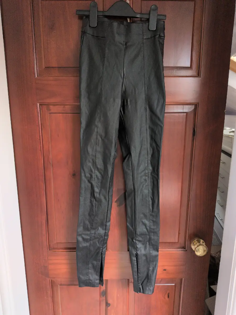 Black Trousers by Zara Eu Xs