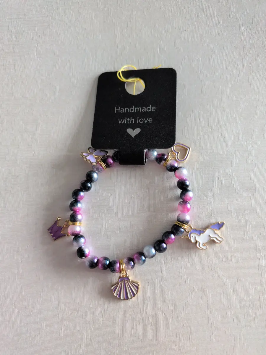 Beautiful handmade bracelet with cute design