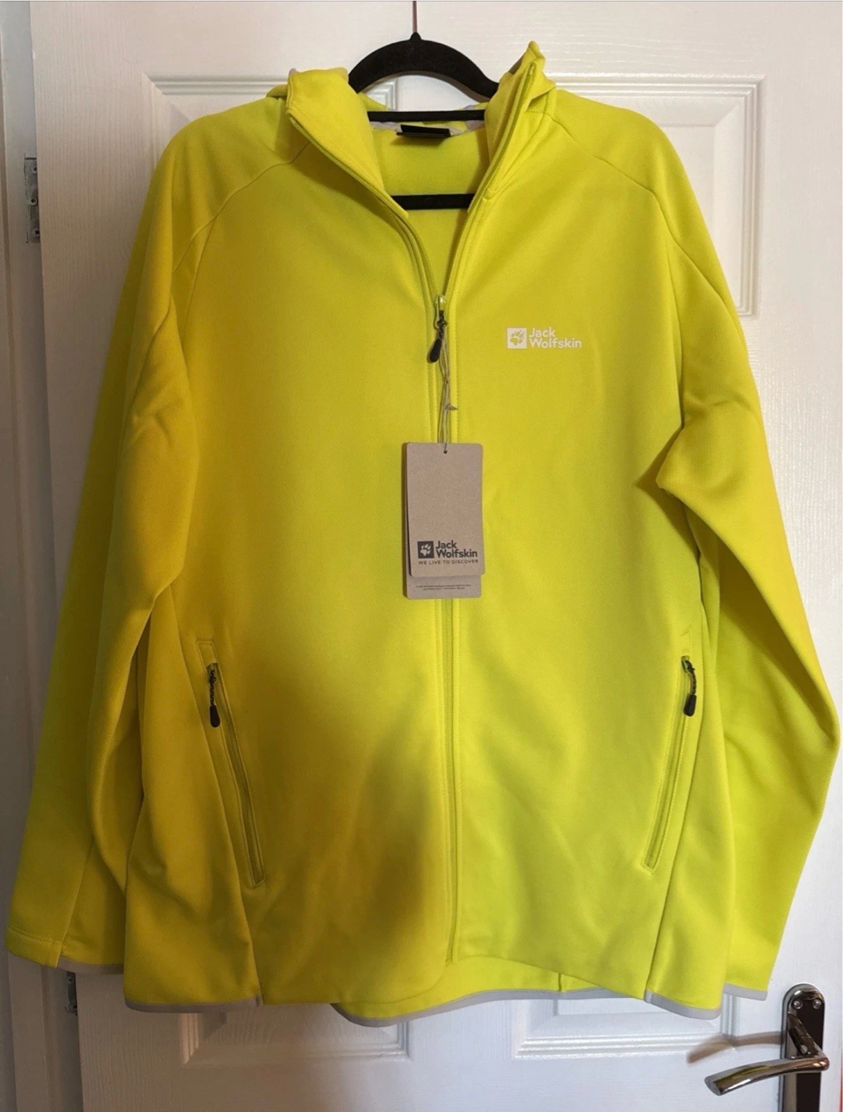 Jack Wolfskin Mountain Sky Hooded FZ M Firefly men’s jacket  Size 3XL