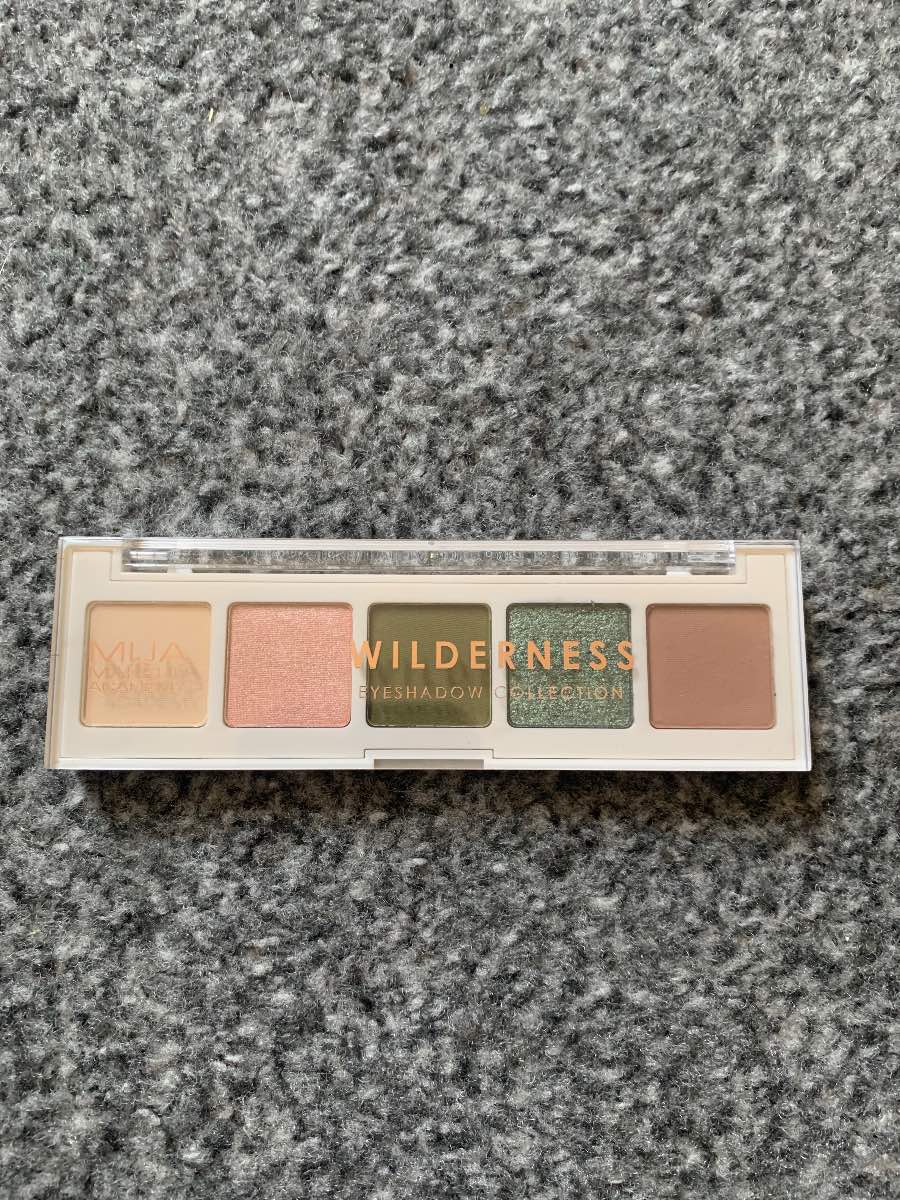 MUA Makeup Academy Wilderness 5 Pan Eyeshadow Palette