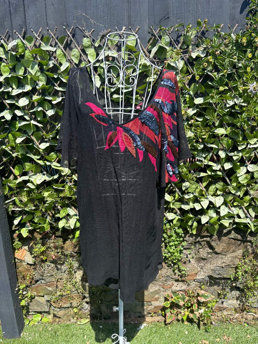Womens Ted Baker Short Sleeve Dress Size 12