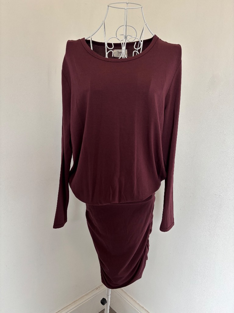 Hush long sleeve casual dress Womens size small
