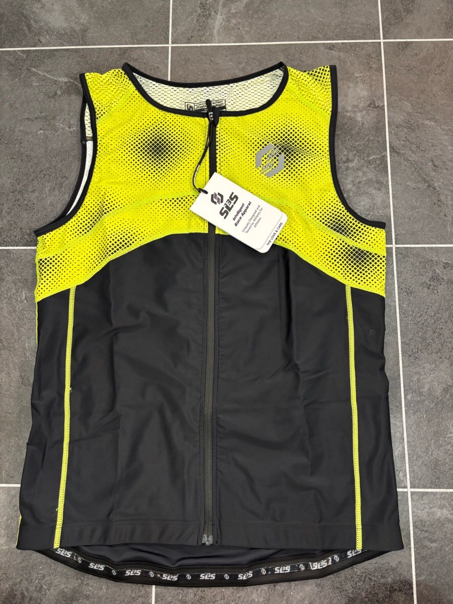SLS3 Mens Triathlon Running Vest Size XL