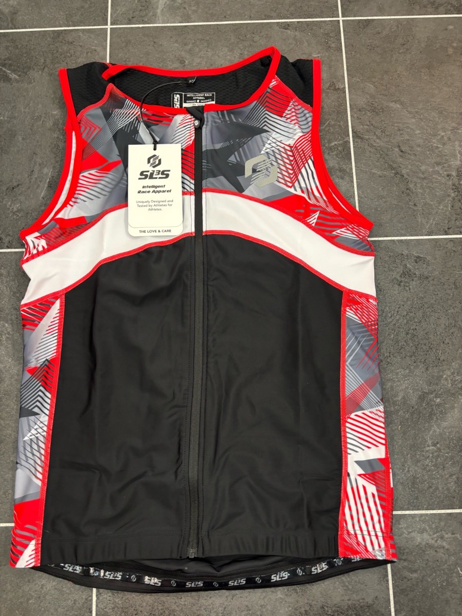 SLS3 Mens Triathlon Running Vest Size Medium