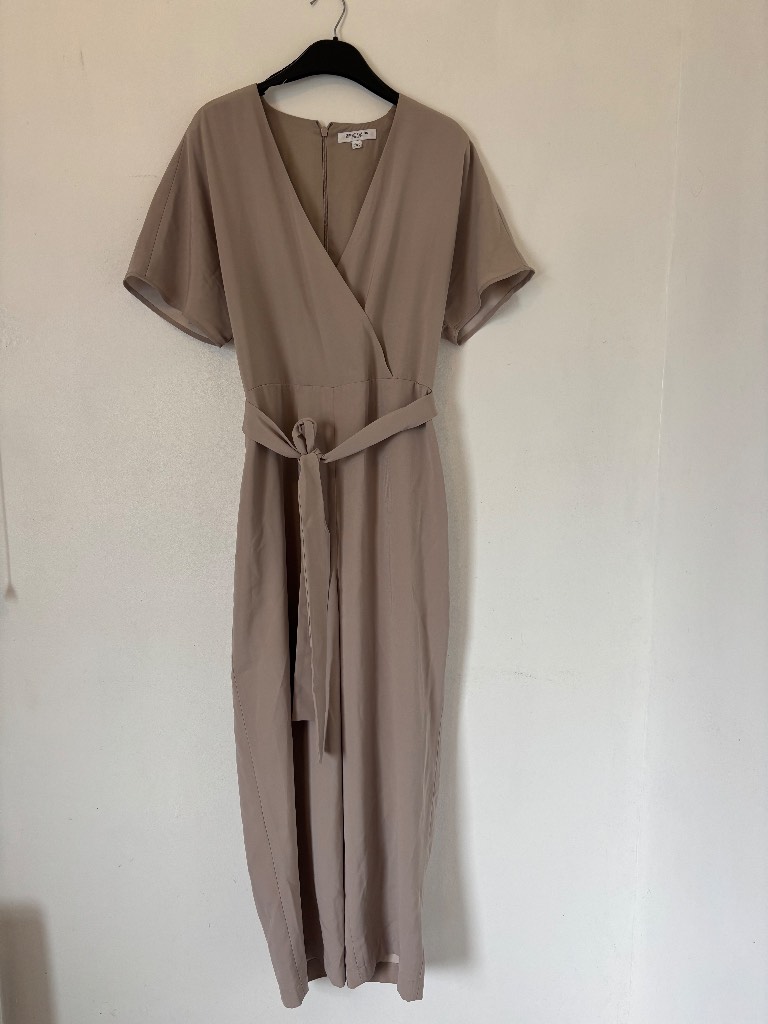 Womens Great Plains Short Sleeve Jumpsuit Size 12