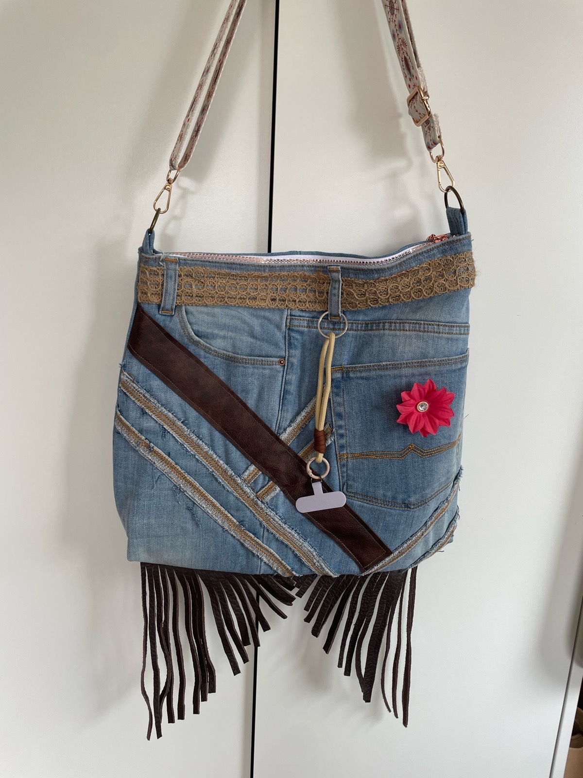 Denim bag redesigned and new to you