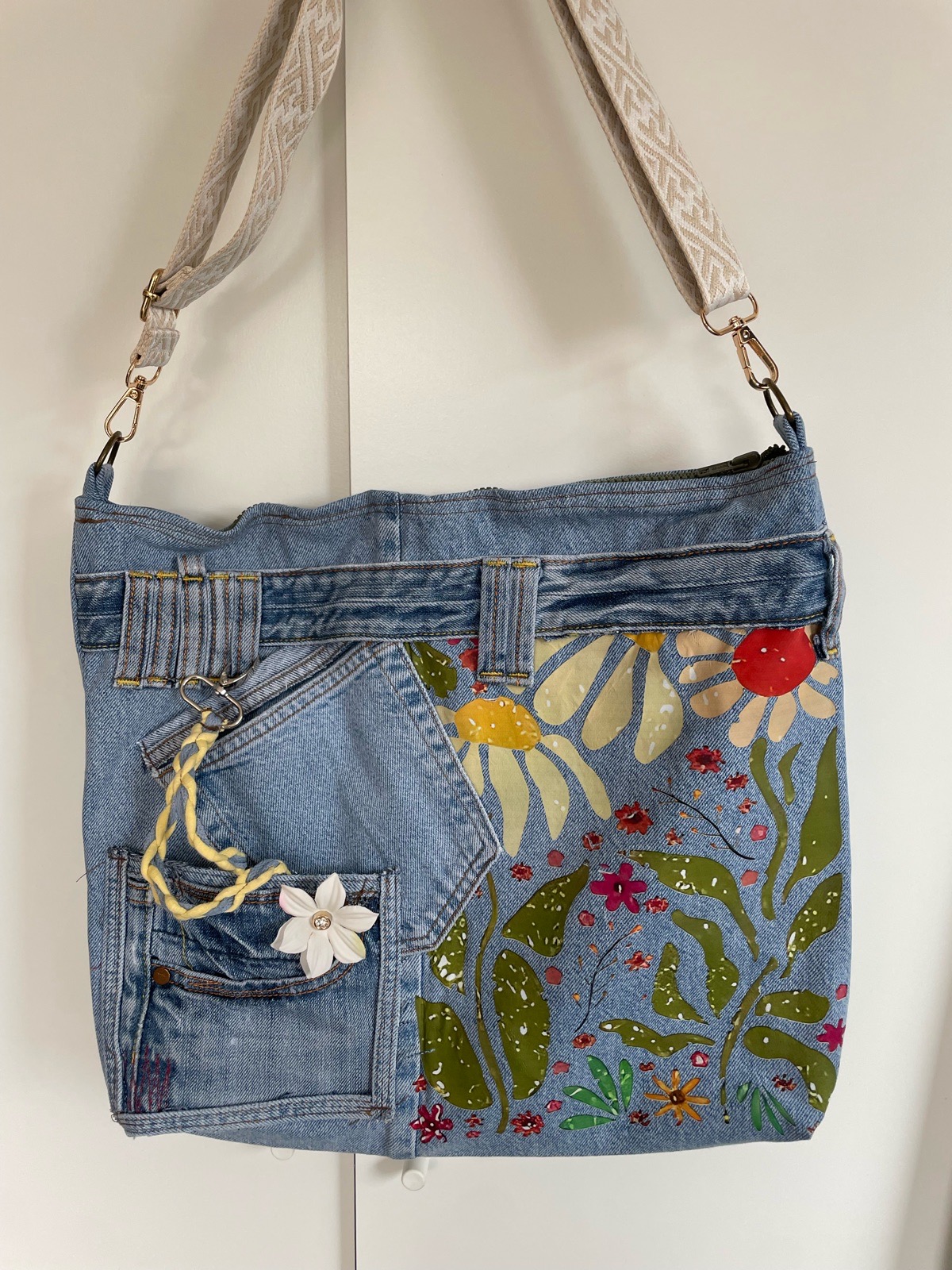 Denim bag new to you!