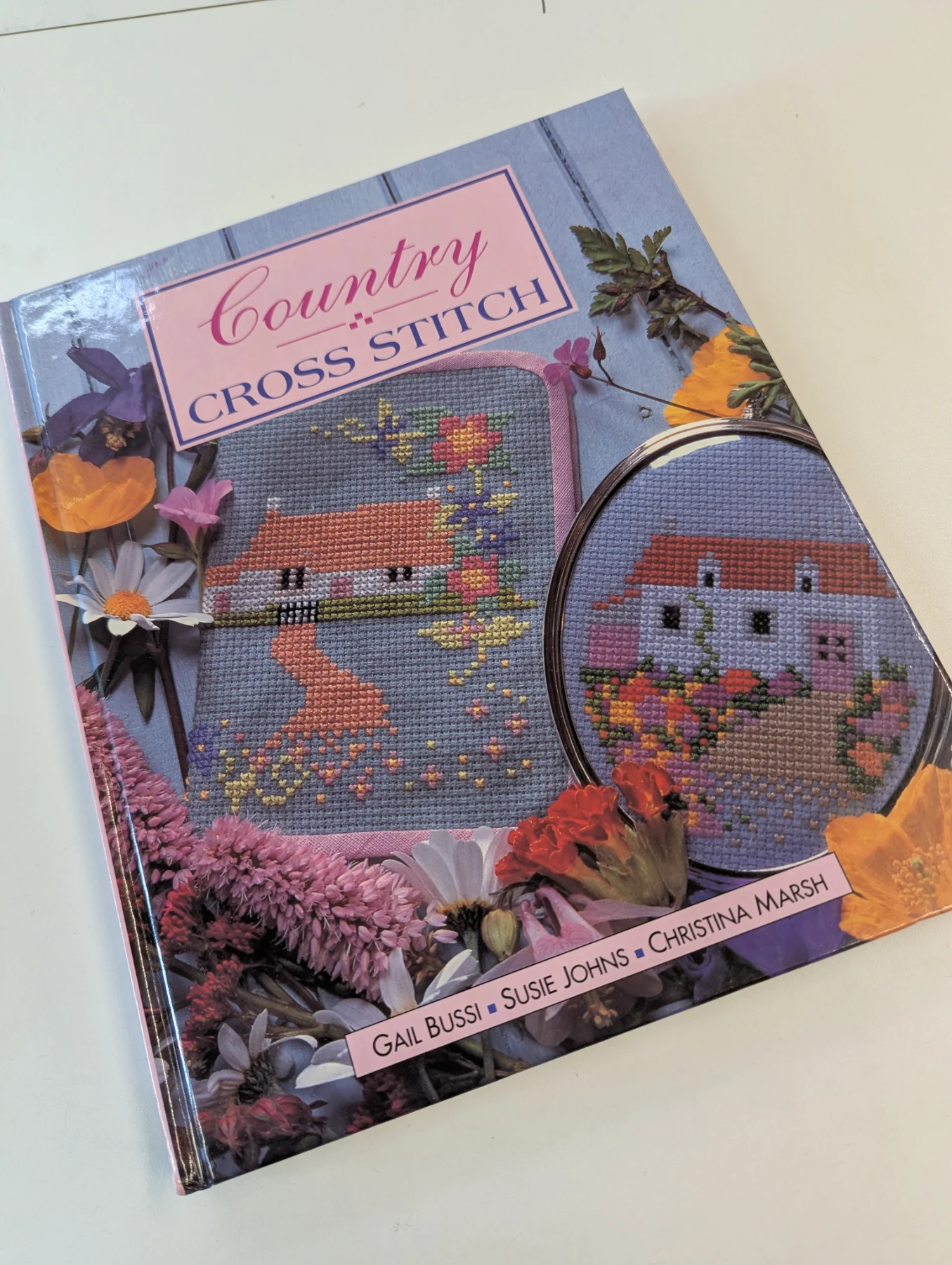 Country Cross Stitch pattern book Gail Bussi & Susi Johns