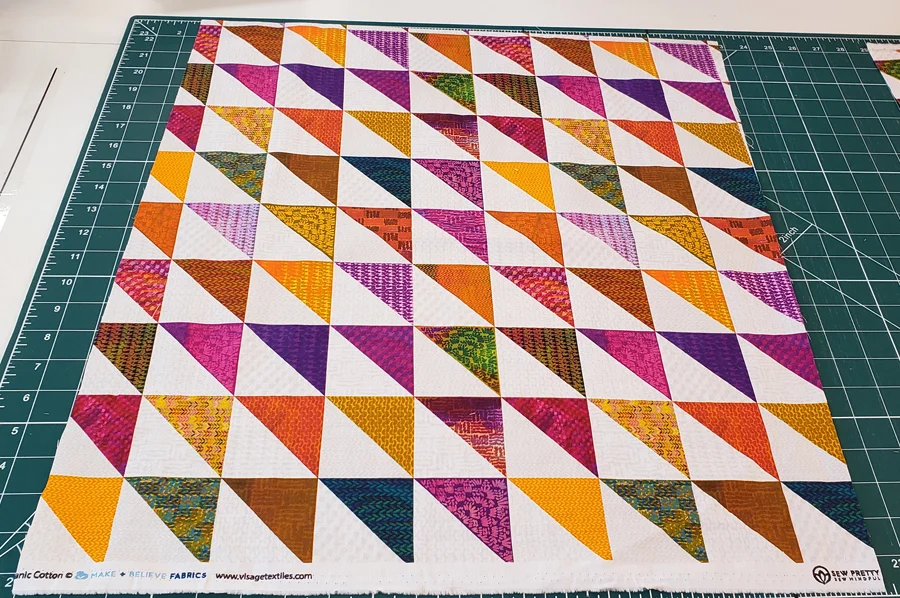 Fat quarter 100% cotton patchwork print, bright colours