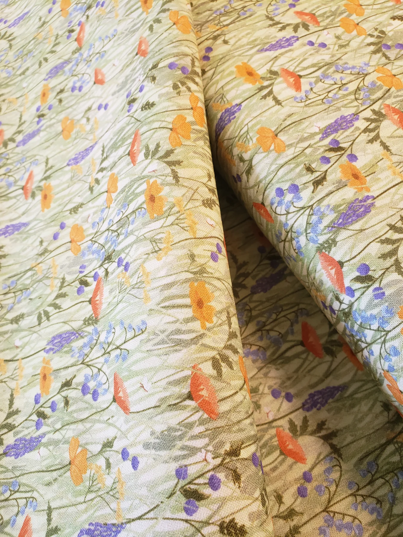 Wildflowers fabric fat quarter